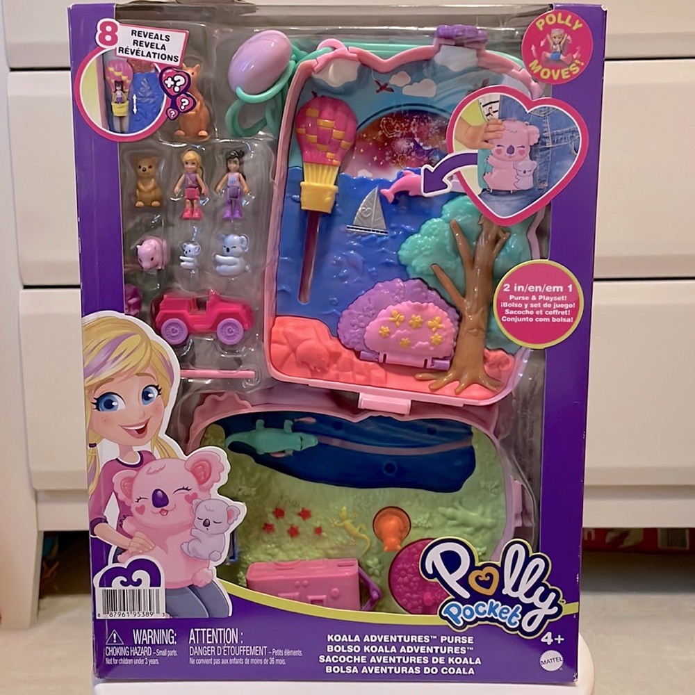 (NWT) Polly Pocket Koala Adventures Purse